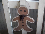 W - Gingerbread Boy