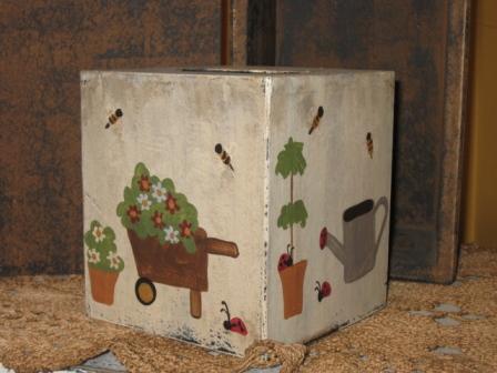 PM - Tissue Box Cover - Gardening